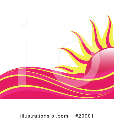 Royalty-Free (RF) Sun Clipart Illustration by elaineitalia - Stock Sample #20901