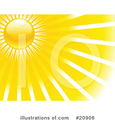 Royalty-Free (RF) Sun Clipart Illustration by elaineitalia - Stock Sample #20906