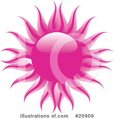 Royalty-Free (RF) Sun Clipart Illustration by elaineitalia - Stock Sample #20909