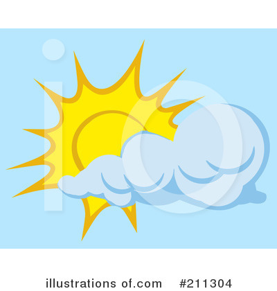 Royalty-Free (RF) Sun Clipart Illustration by Hit Toon - Stock Sample #211304