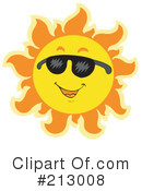 Sun Clipart #213008 by visekart