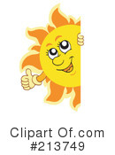 Sun Clipart #213749 by visekart