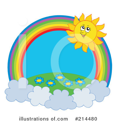 Royalty-Free (RF) Sun Clipart Illustration by visekart - Stock Sample #214480