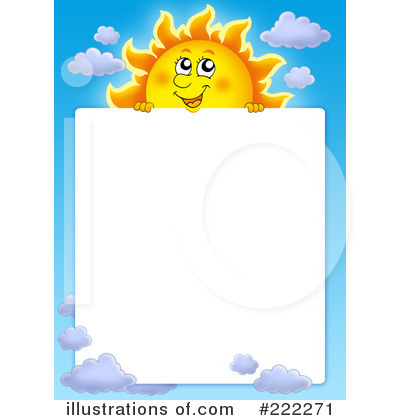 Royalty-Free (RF) Sun Clipart Illustration by visekart - Stock Sample #222271