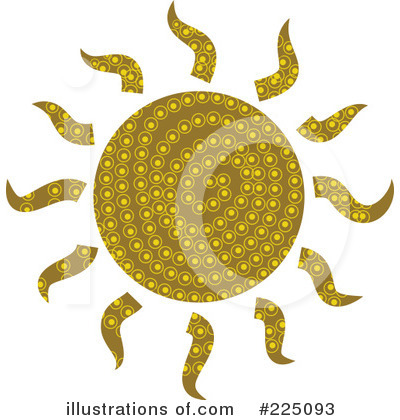 Royalty-Free (RF) Sun Clipart Illustration by Prawny - Stock Sample #225093