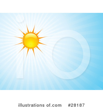 Royalty-Free (RF) Sun Clipart Illustration by KJ Pargeter - Stock Sample #28187