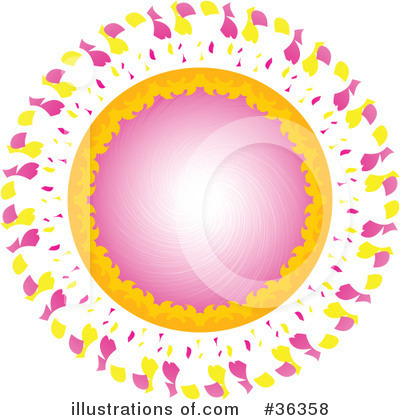 Royalty-Free (RF) Sun Clipart Illustration by elaineitalia - Stock Sample #36358