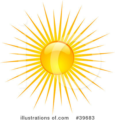 Royalty-Free (RF) Sun Clipart Illustration by KJ Pargeter - Stock Sample #39683