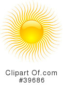 Sun Clipart #39686 by KJ Pargeter