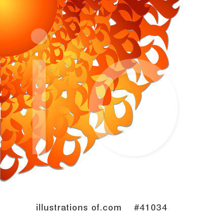 Royalty-Free (RF) Sun Clipart Illustration by elaineitalia - Stock Sample #41034