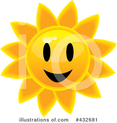 Sunflower Clipart #432681 by Pams Clipart