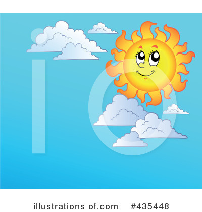 Royalty-Free (RF) Sun Clipart Illustration by visekart - Stock Sample #435448