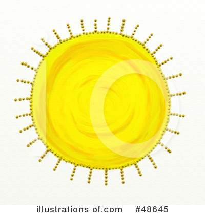 Royalty-Free (RF) Sun Clipart Illustration by Prawny - Stock Sample #48645