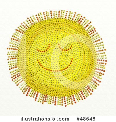 Royalty-Free (RF) Sun Clipart Illustration by Prawny - Stock Sample #48648