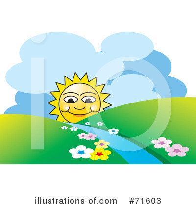 Royalty-Free (RF) Sun Clipart Illustration by Lal Perera - Stock Sample #71603
