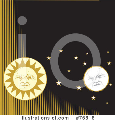 Royalty-Free (RF) Sun Clipart Illustration by xunantunich - Stock Sample #76818