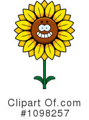 Sunflower Clipart #1098257 by Cory Thoman