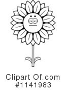 Sunflower Clipart #1141983 by Cory Thoman