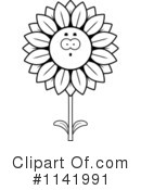 Sunflower Clipart #1141991 by Cory Thoman