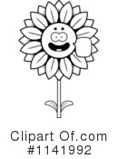 Sunflower Clipart #1141992 by Cory Thoman