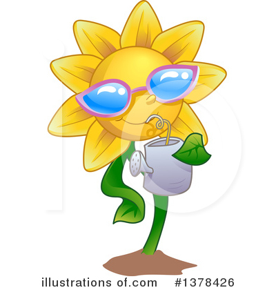 Sunflower Clipart #1378426 by BNP Design Studio