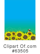 Sunflowers Clipart #63505 by Maria Bell