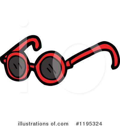 Royalty-Free (RF) Sunglasses Clipart Illustration by lineartestpilot - Stock Sample #1195324