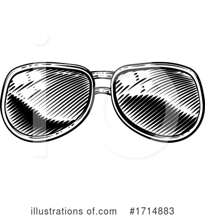 Royalty-Free (RF) Sunglasses Clipart Illustration by AtStockIllustration - Stock Sample #1714883