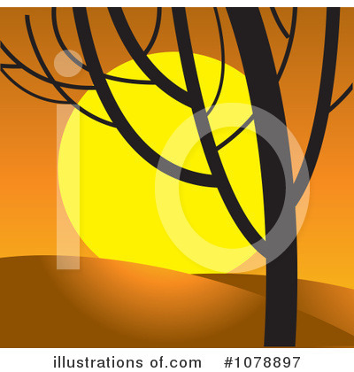 Royalty-Free (RF) Sunset Clipart Illustration by Lal Perera - Stock Sample #1078897