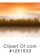 Sunset Clipart #1261533 by KJ Pargeter