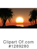 Sunset Clipart #1289280 by KJ Pargeter