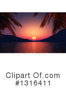 Sunset Clipart #1316411 by KJ Pargeter