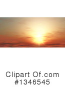 Sunset Clipart #1346545 by KJ Pargeter