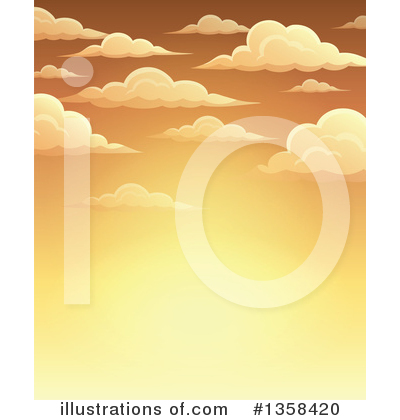 Royalty-Free (RF) Sunset Clipart Illustration by visekart - Stock Sample #1358420
