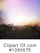 Sunset Clipart #1380675 by KJ Pargeter