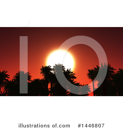 Royalty-Free (RF) Sunset Clipart Illustration by KJ Pargeter - Stock Sample #1446807