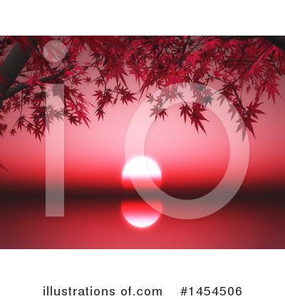 Royalty-Free (RF) Sunset Clipart Illustration by KJ Pargeter - Stock Sample #1454506