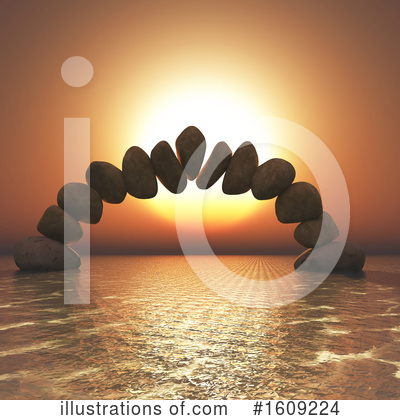 Royalty-Free (RF) Sunset Clipart Illustration by KJ Pargeter - Stock Sample #1609224