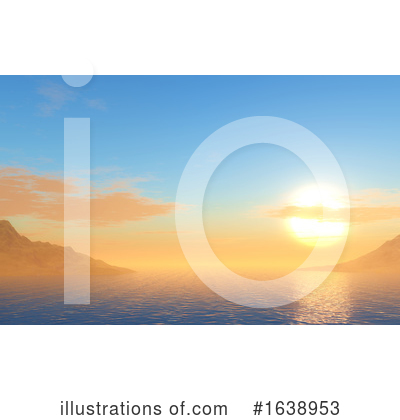 Royalty-Free (RF) Sunset Clipart Illustration by KJ Pargeter - Stock Sample #1638953