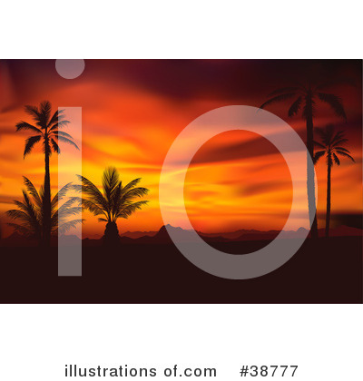 Palm Trees Clipart #38777 by dero