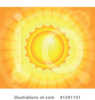 Royalty-Free (RF) Sunshine Clipart Illustration by visekart - Stock Sample #1291151