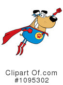 Super Dog Clipart #1095302 by Hit Toon