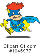 Super Hero Clipart #1045977 by toonaday