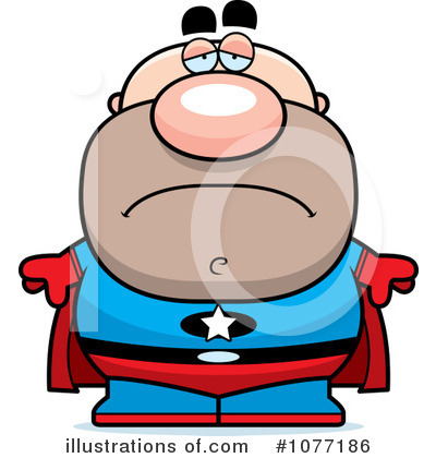 Royalty-Free (RF) Super Hero Clipart Illustration by Cory Thoman - Stock Sample #1077186