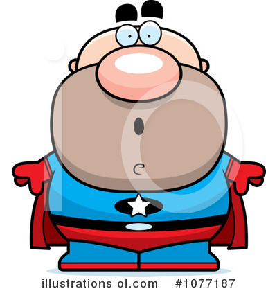 Royalty-Free (RF) Super Hero Clipart Illustration by Cory Thoman - Stock Sample #1077187