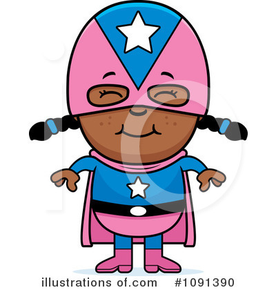 Royalty-Free (RF) Super Hero Clipart Illustration by Cory Thoman - Stock Sample #1091390
