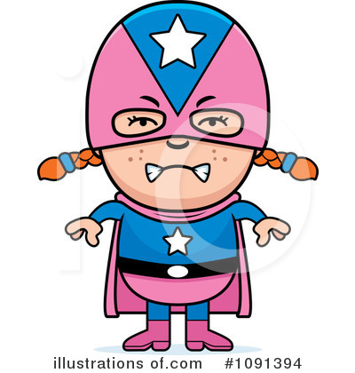 Super Hero Clipart #1091394 by Cory Thoman