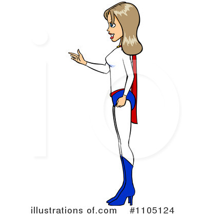 Royalty-Free (RF) Super Hero Clipart Illustration by Cartoon Solutions - Stock Sample #1105124