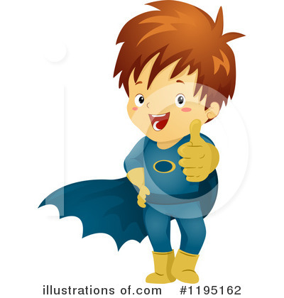 Royalty-Free (RF) Super Hero Clipart Illustration by BNP Design Studio - Stock Sample #1195162