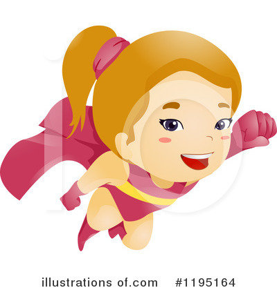 Royalty-Free (RF) Super Hero Clipart Illustration by BNP Design Studio - Stock Sample #1195164